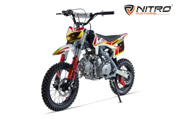 Nitro Motors 125cc Dirtbike CHILLY UX URX 14/12 Kick und E-Start